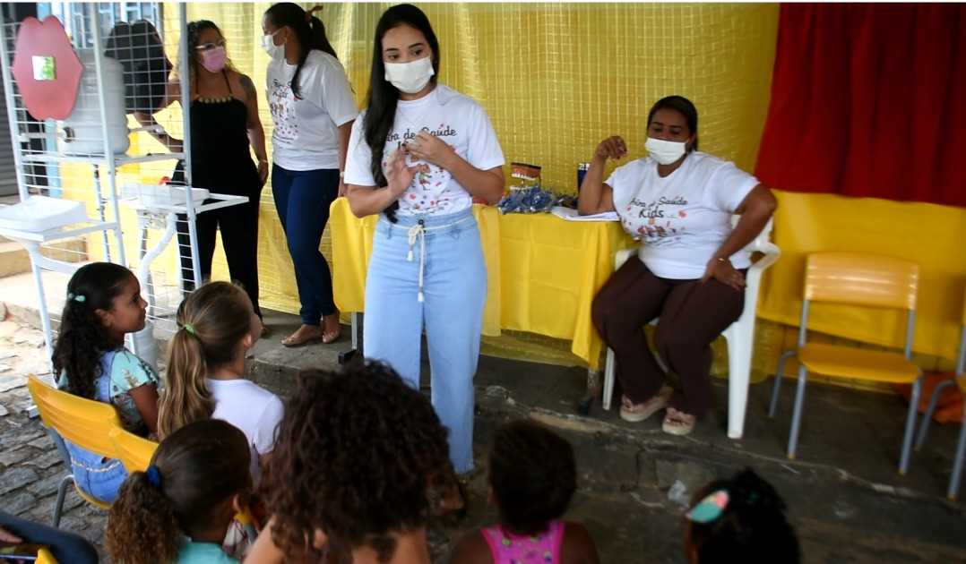 Camacã: Unidades de Saúde Euvaldo Maia e Dr. Aníbal Cavalcante comemoram o dia das crianças recheada de diversão